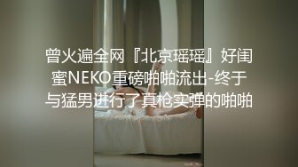 曾火遍全网『北京瑶瑶』好闺蜜NEKO重磅啪啪流出-终于与猛男进行了真枪实弹的啪啪