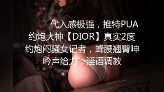 ⚫️⚫️代入感极强，推特PUA约炮大神【DIOR】真实2度约炮闷骚女记者，蜂腰翘臀呻吟声给力，淫语调教