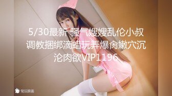 蓝色渔网女郎美腿高跟透明内衣下性感屁股肉嘟嘟鸡巴拳头一起干