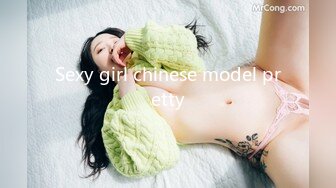 Sexy girl chinese model pretty