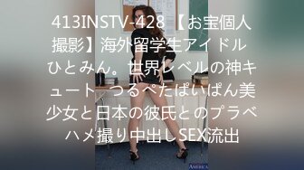 413INSTV-428 【お宝個人撮影】海外留学生アイドル ひとみん。世界レベルの神キュート♪つるぺたぱいぱん美少女と日本の彼氏とのプラベハメ撮り中出しSEX流出